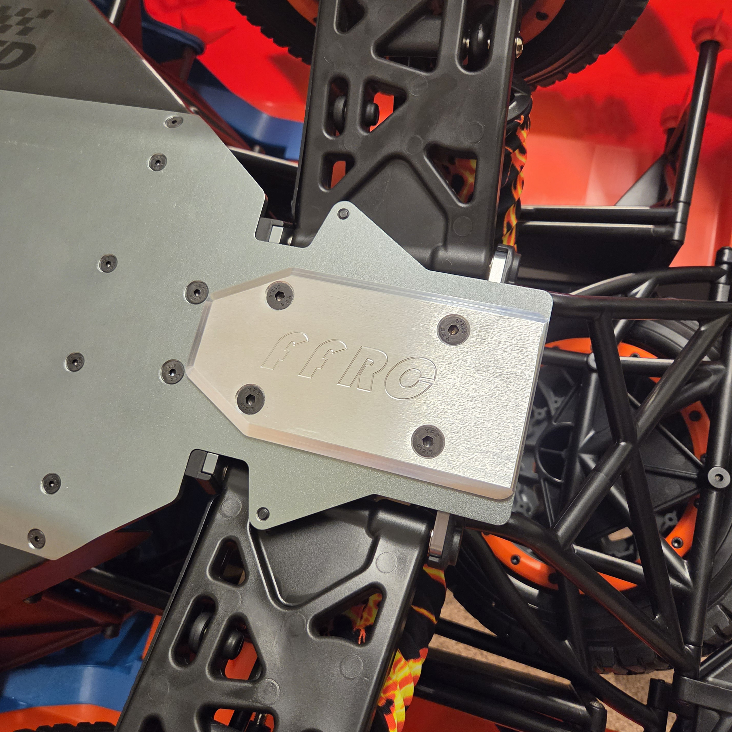Losi 5ive-T Series rear skid plate by Fullforce RC